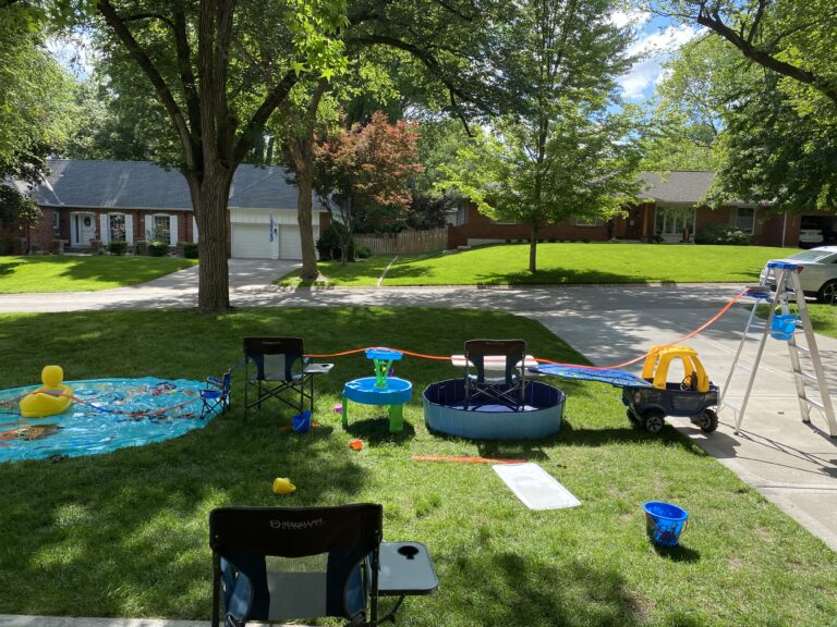 Hotwheel track set up as special interest.