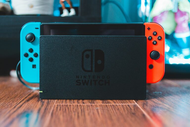 Nintendo Switch gaming.